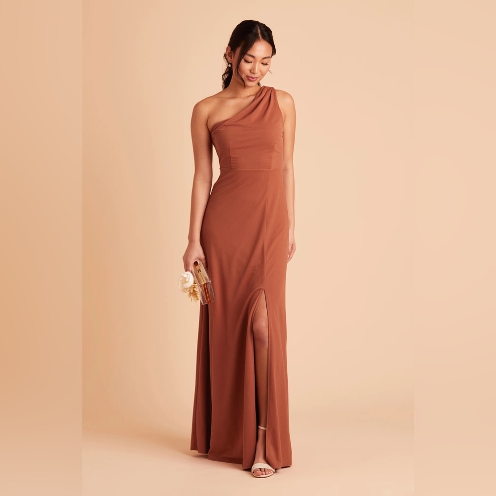 Birdy Grey KIRA DRESS CREPE TERRACOTTA MEDIUM NEW NWT BRIDESMAID WEDDING